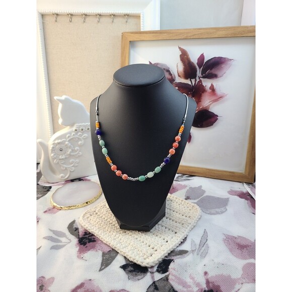 Sonoma Beaded Necklace – Multicolor Boho Style NWOT #StatementJewelry #GiftReady - Picture 1 of 3